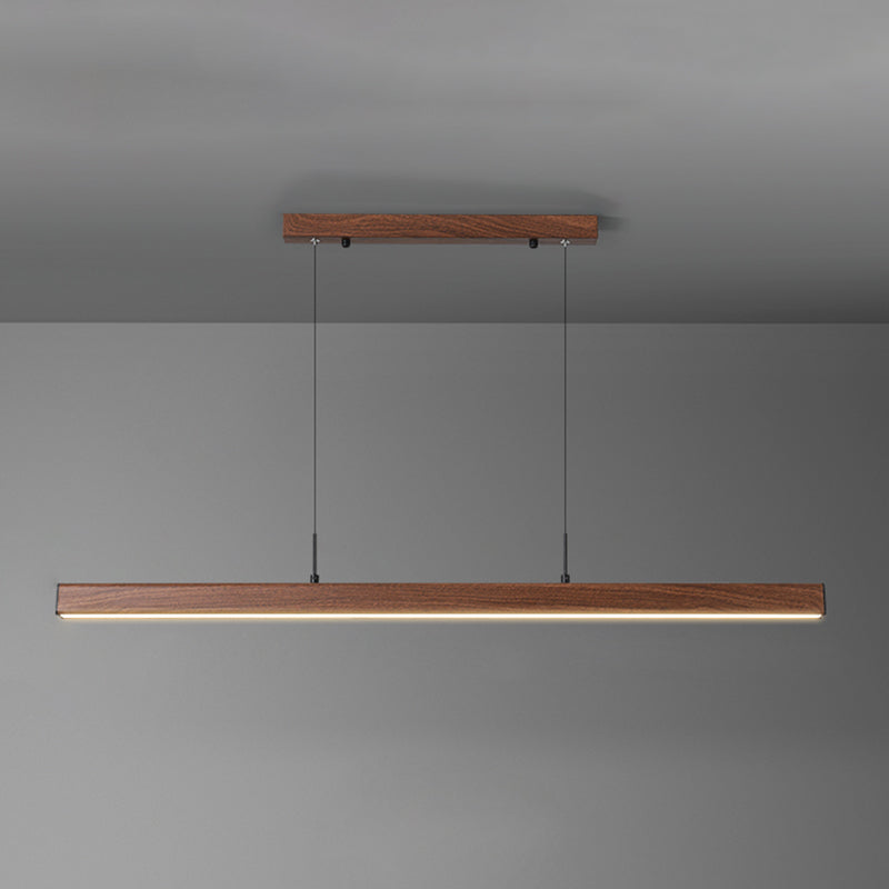 Luz de aluminio LED de lámpara colgante moderno simple para comedor para comedor