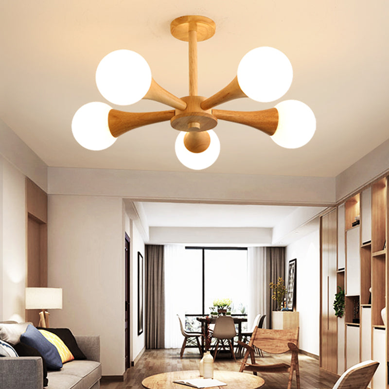 Modern Chandelier Pendant Lamp Multi-Head Chandelier Light Fixtures for Living Room