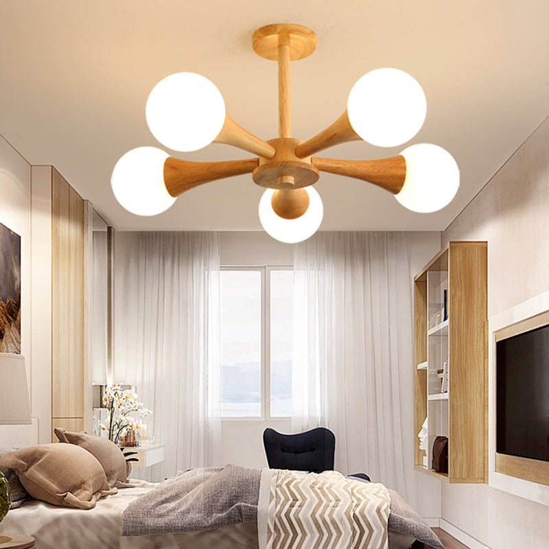 Modern Chandelier Pendant Lamp Multi-Head Chandelier Light Fixtures for Living Room