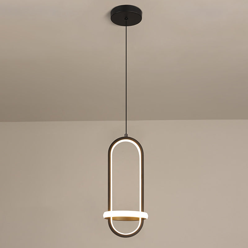 Luci a sospensione a sospensione a sospensione modernista per ciondolo a sospensione per la camera da letto del salotto