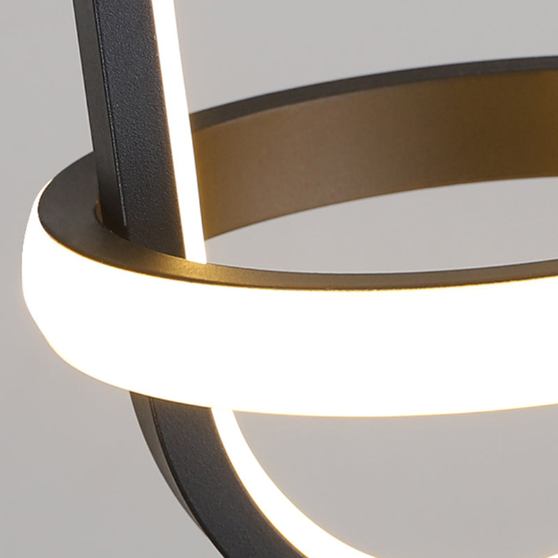 Luci a sospensione a sospensione a sospensione modernista per ciondolo a sospensione per la camera da letto del salotto