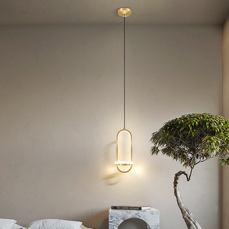 Luci a sospensione a sospensione a sospensione modernista per ciondolo a sospensione per la camera da letto del salotto