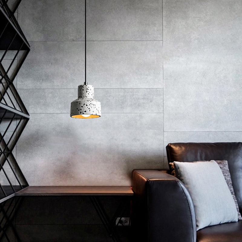 Cement a sospensione a sospensione Luci sospese contemporanea sospensione per salotto