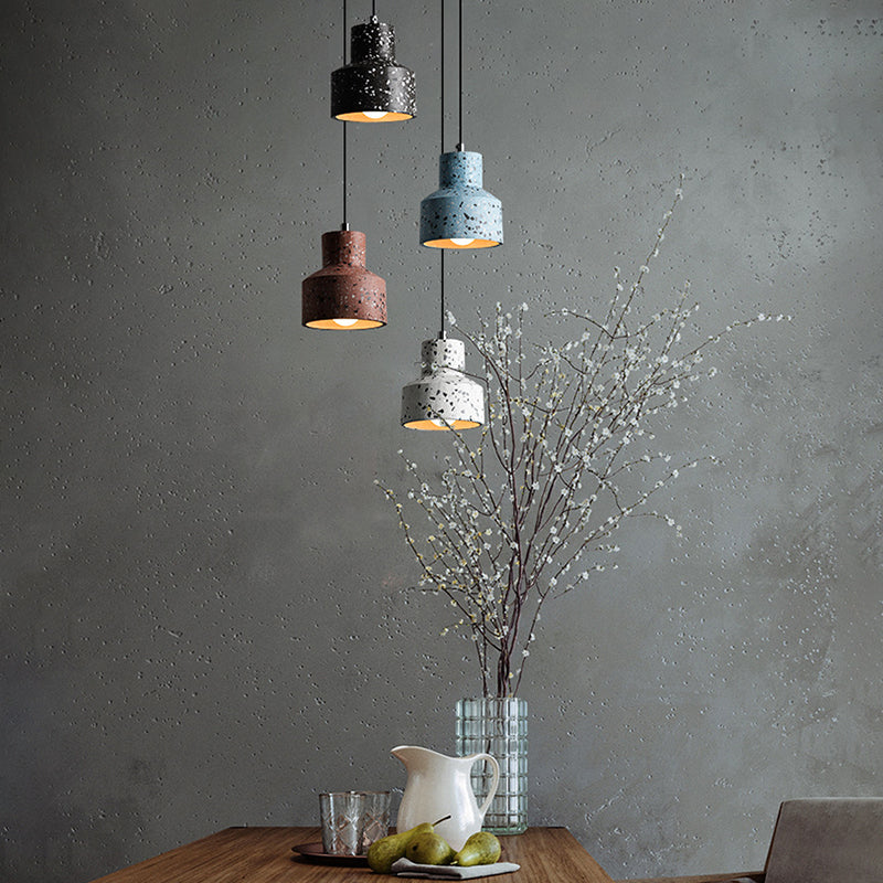 Cement a sospensione a sospensione Luci sospese contemporanea sospensione per salotto