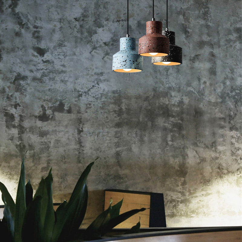 Cement a sospensione a sospensione Luci sospese contemporanea sospensione per salotto