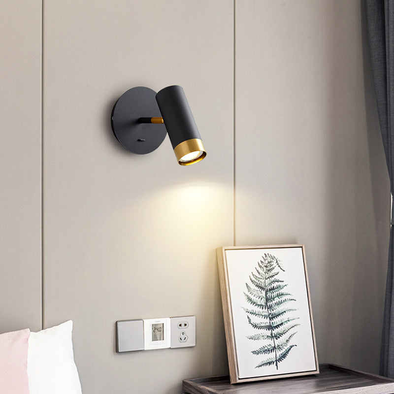 Einfache Leuchtenleuchte zeitgenössische Wandleuchte für Schlafzimmer