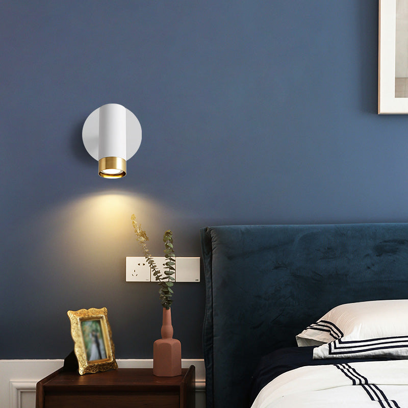Einfache Leuchtenleuchte zeitgenössische Wandleuchte für Schlafzimmer
