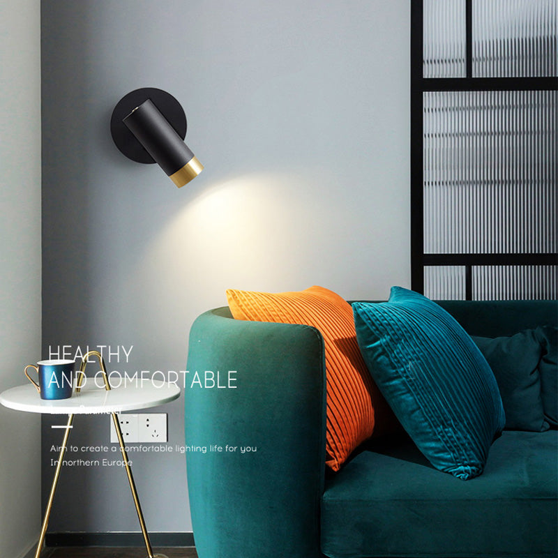 Einfache Leuchtenleuchte zeitgenössische Wandleuchte für Schlafzimmer