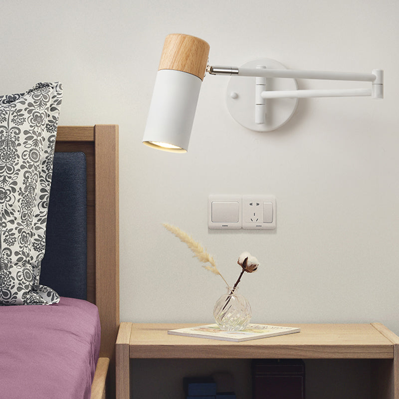 Actualización moderna de pared ajustable ajustable una mezcla de luz montada en la pared blanca