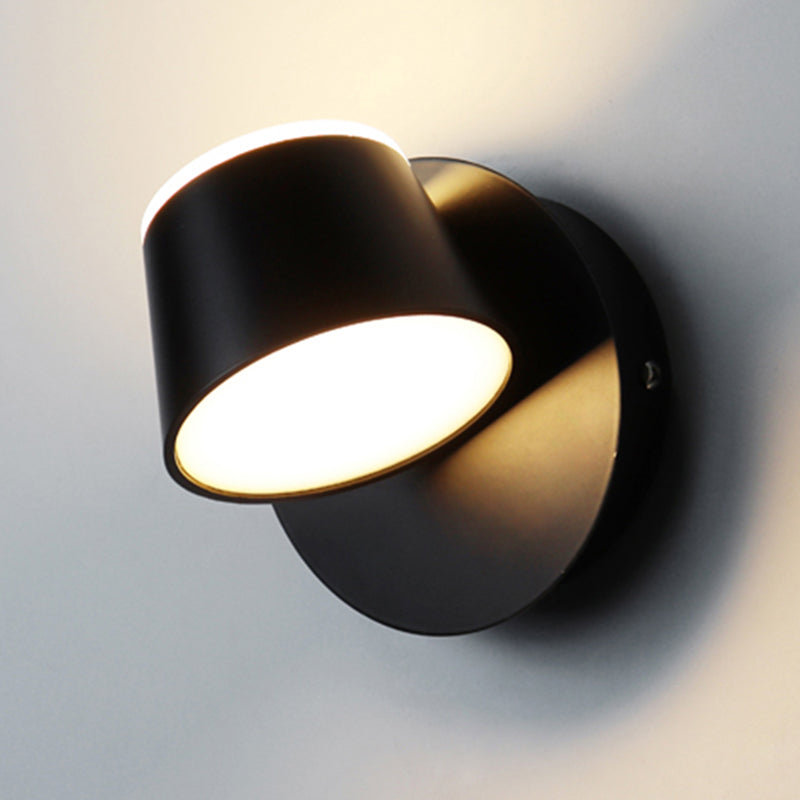 Ponderie murale de la lampe de lecture moderne avec nuance en métal pour chambre à coucher