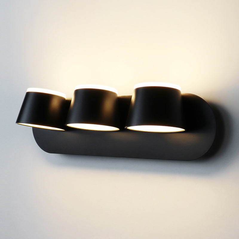 Lámpara de pared de lectura moderna Diconce de pared para el hogar con sombra de metal para dormitorio