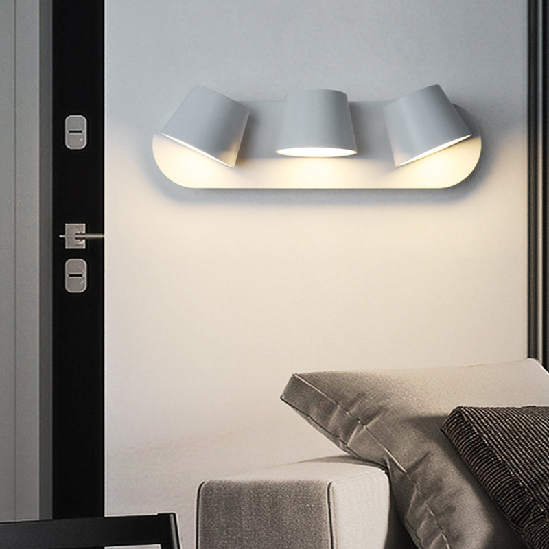 Lámpara de pared de lectura moderna Diconce de pared para el hogar con sombra de metal para dormitorio