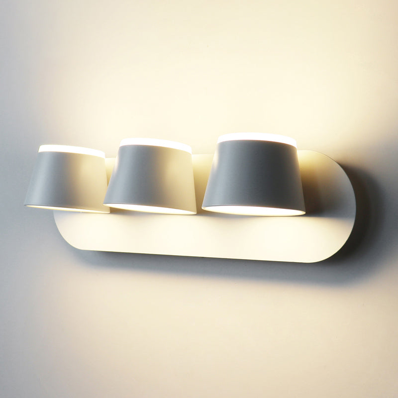 Lámpara de pared de lectura moderna Diconce de pared para el hogar con sombra de metal para dormitorio