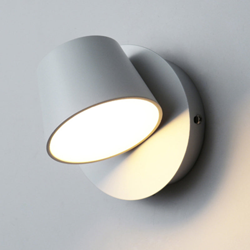 Ponderie murale de la lampe de lecture moderne avec nuance en métal pour chambre à coucher
