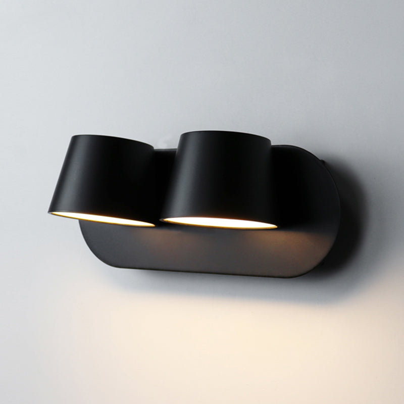 Lámpara de pared de lectura moderna Diconce de pared para el hogar con sombra de metal para dormitorio