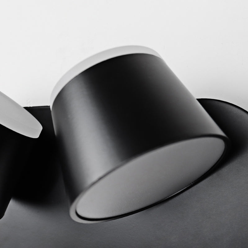 Lámpara de pared de lectura moderna Diconce de pared para el hogar con sombra de metal para dormitorio