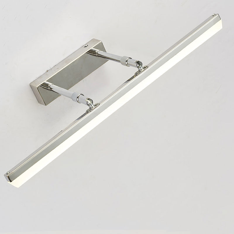 Metal Strip Extendable Wall Lamp Modern Colorful LED Mirror Light for Bathroom