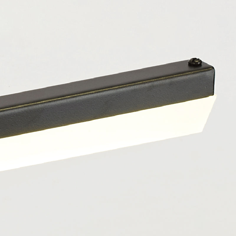 Metal Strip Extendable Wall Lamp Modern Colorful LED Mirror Light for Bathroom