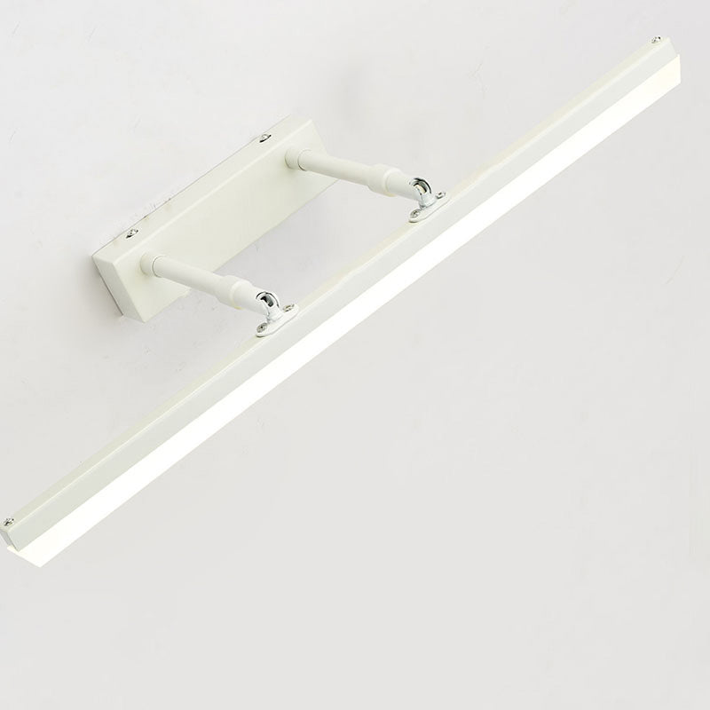 Metal Strip Extendable Wall Lamp Modern Colorful LED Mirror Light for Bathroom