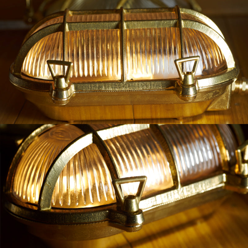 Glass Geometric Shade Wall Lighting Industrial Style 1 Light Wall Mounted Light Fixture