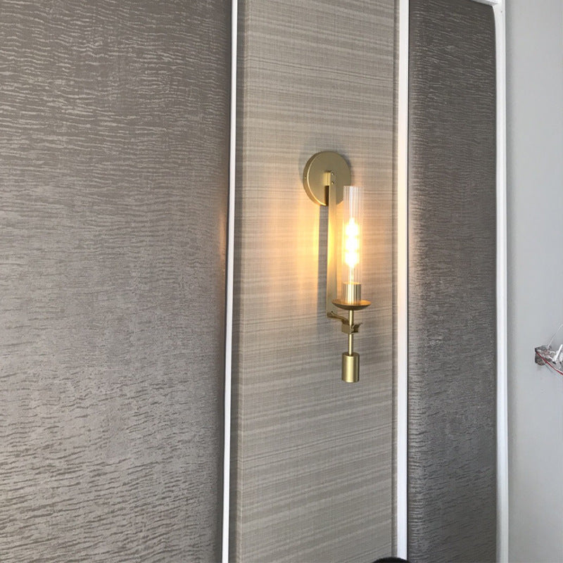 Metallzylinderwand -Lampen zeitgenössische 1 leichte Leuchtenleuchten