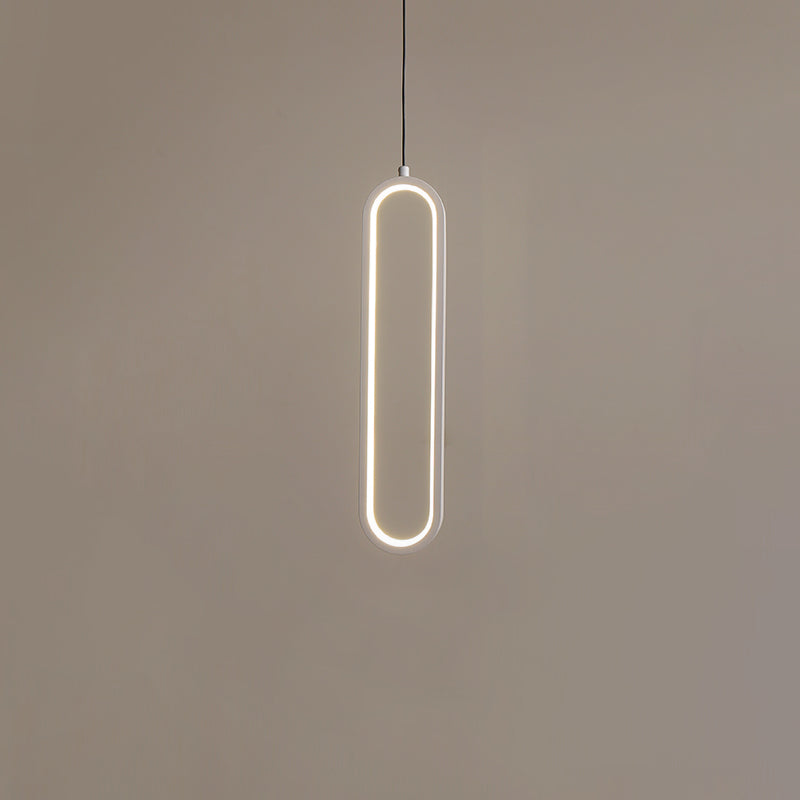 Lampada a led a led moderna a led Iron Iron Light Linea Linea con tonalità silicone