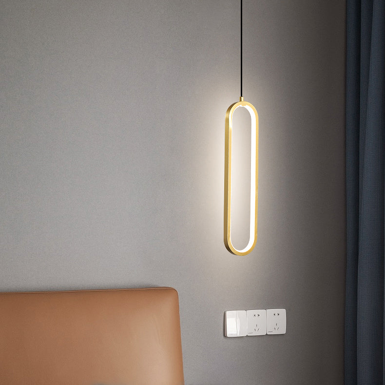 Lampada a led a led moderna a led Iron Iron Light Linea Linea con tonalità silicone