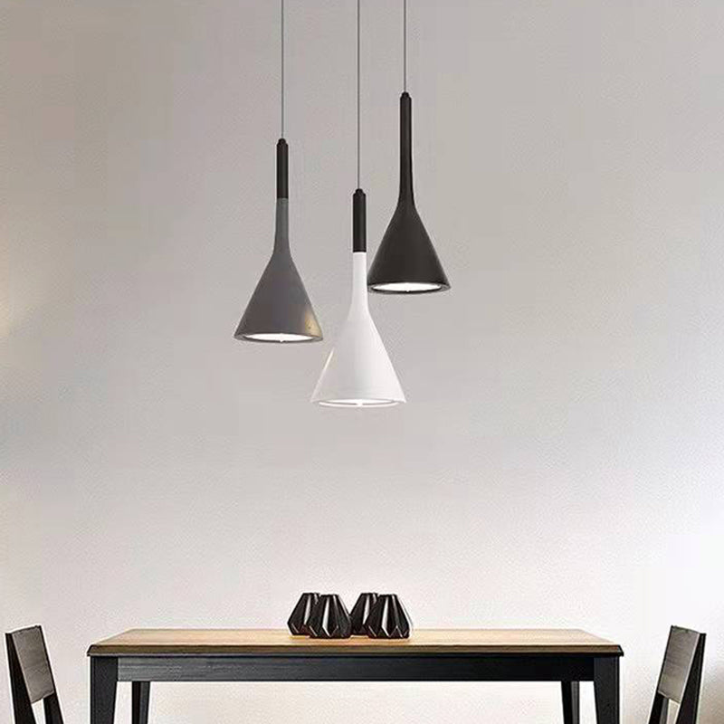 MODERNO MODERNO CONE OMAGGIO CON IMPEGNO METALE 1 LAMPAGGIO DI APPROGGIAMENTO PER LA LAMPO DI SOLO