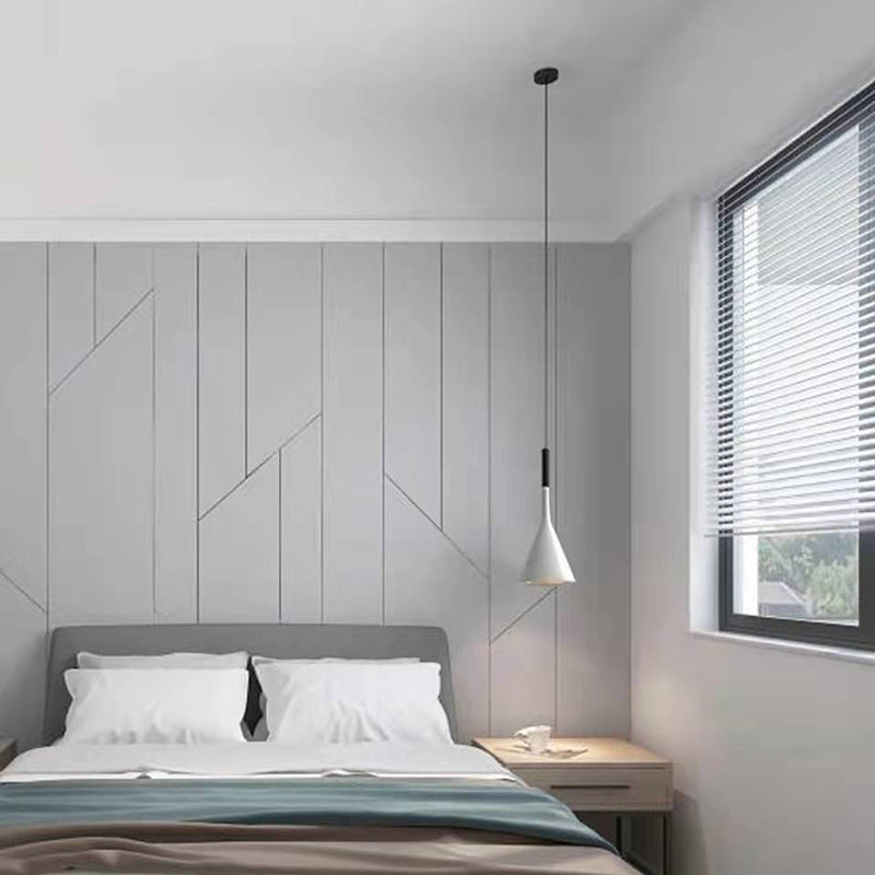 MODERNO MODERNO CONE OMAGGIO CON IMPEGNO METALE 1 LAMPAGGIO DI APPROGGIAMENTO PER LA LAMPO DI SOLO