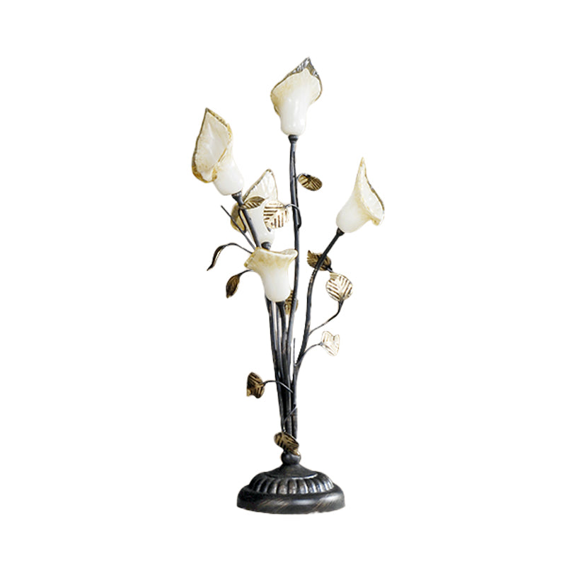 5 têtes d'éclairage de nuit de fleur