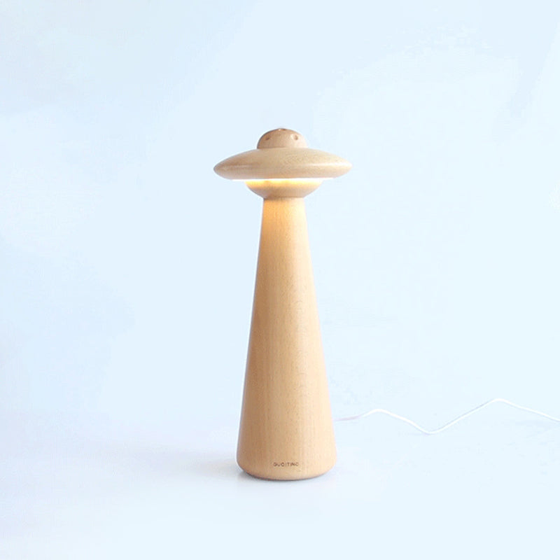 Table de champignons moderniste LED LED LED PETTE DE BURANT EN BEIGE pour le salon