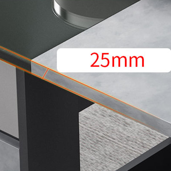 MDF Dining Table Modern Style Rectangle Multifunctional Table for Dining Room