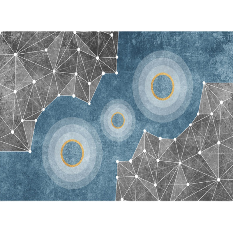 Roze modern tapijten polyester gestreepte binnenkapperd wasbaar tapijt voor woningdecoratie