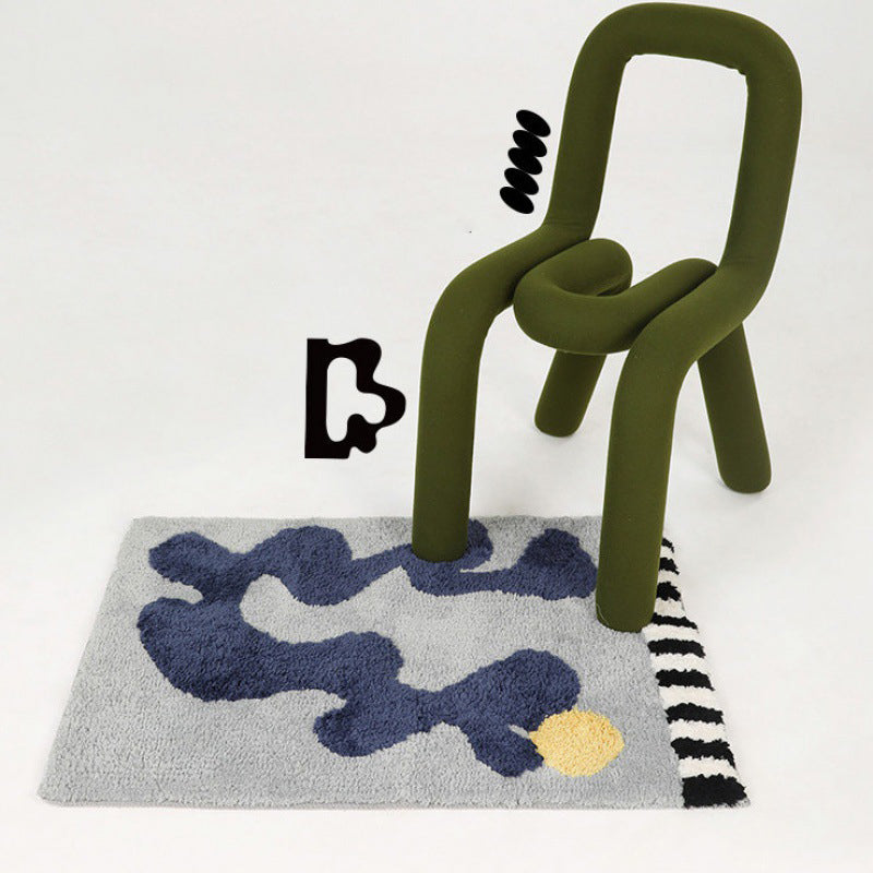 Eclectisch dotty patroon tapijt polyester tapijtkleurige resistent binnen tapijt voor woningdecoratie