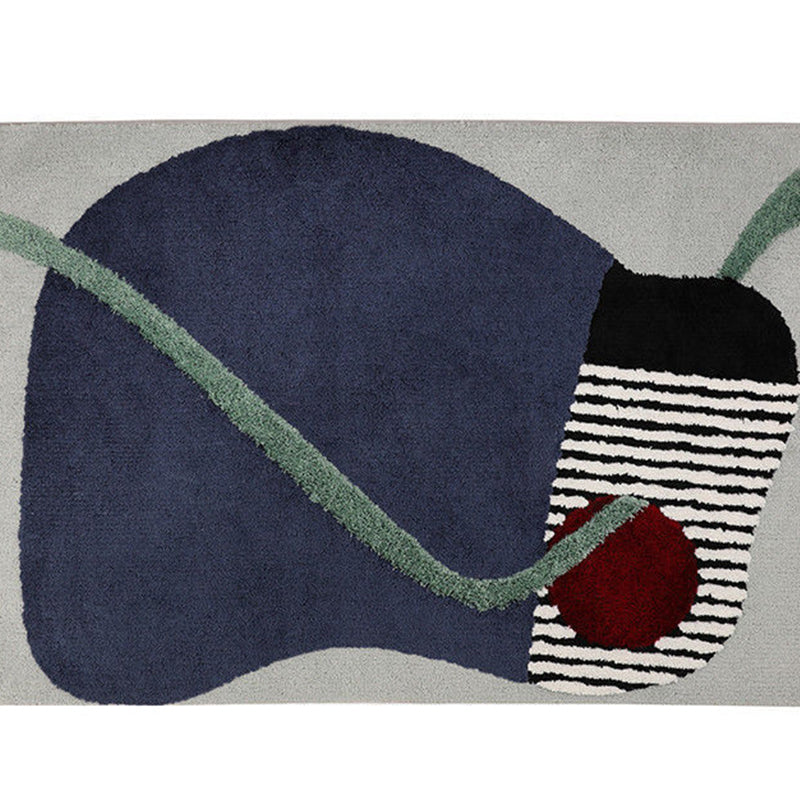 Eclectisch dotty patroon tapijt polyester tapijtkleurige resistent binnen tapijt voor woningdecoratie