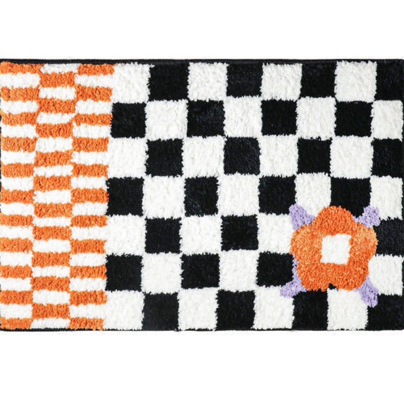 Eclectisch dotty patroon tapijt polyester tapijtkleurige resistent binnen tapijt voor woningdecoratie