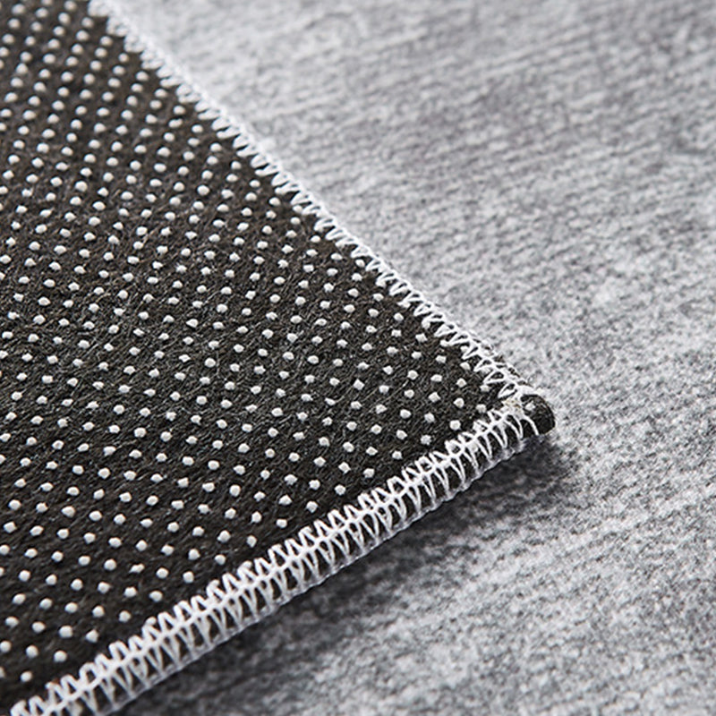 Bruin modern tapijten polyester grafisch vloerkleed niet-slip achterste tapijt voor woningdecoratie