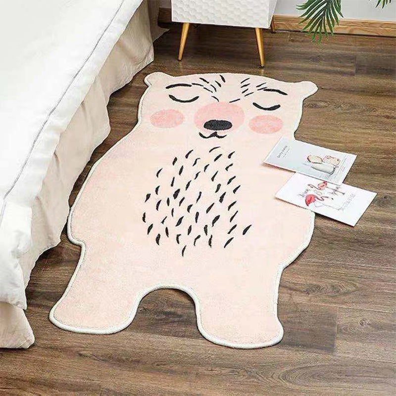 Nieuwheid dierpatroon Tapijten Polyester binnen Tapijt niet-slip achterstappert tapijt voor huizendecoratie