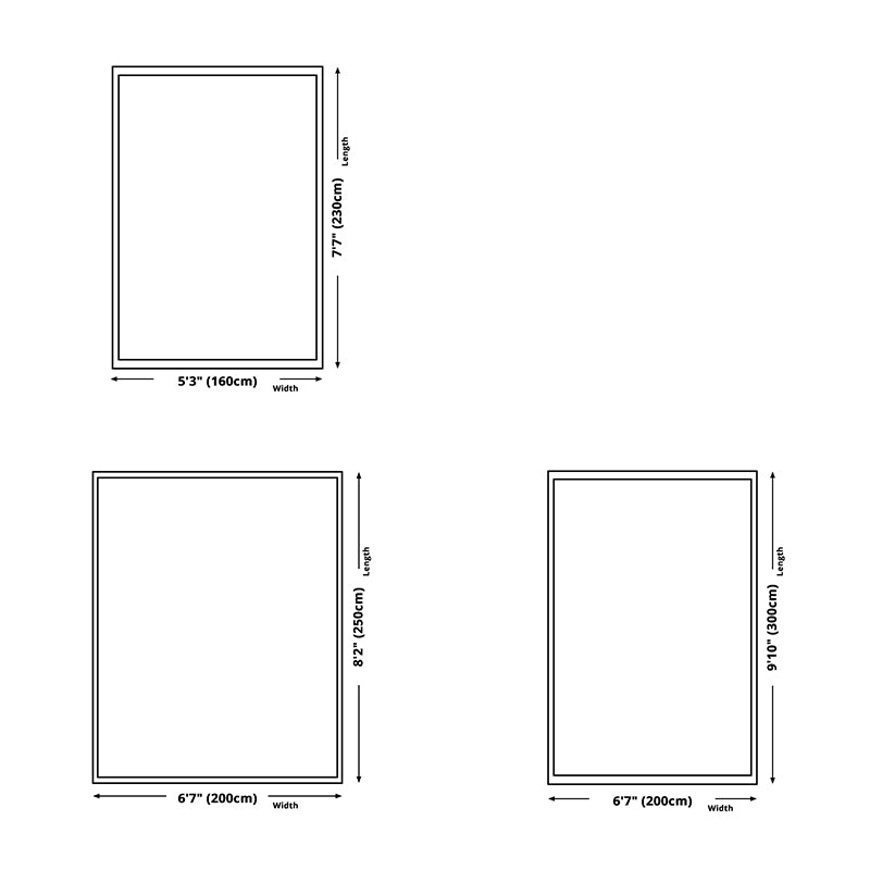 Ashen Modern Rug Polyester Grafisch Tapijten Niet-slip achtersteundiks voor thuisdecoratie