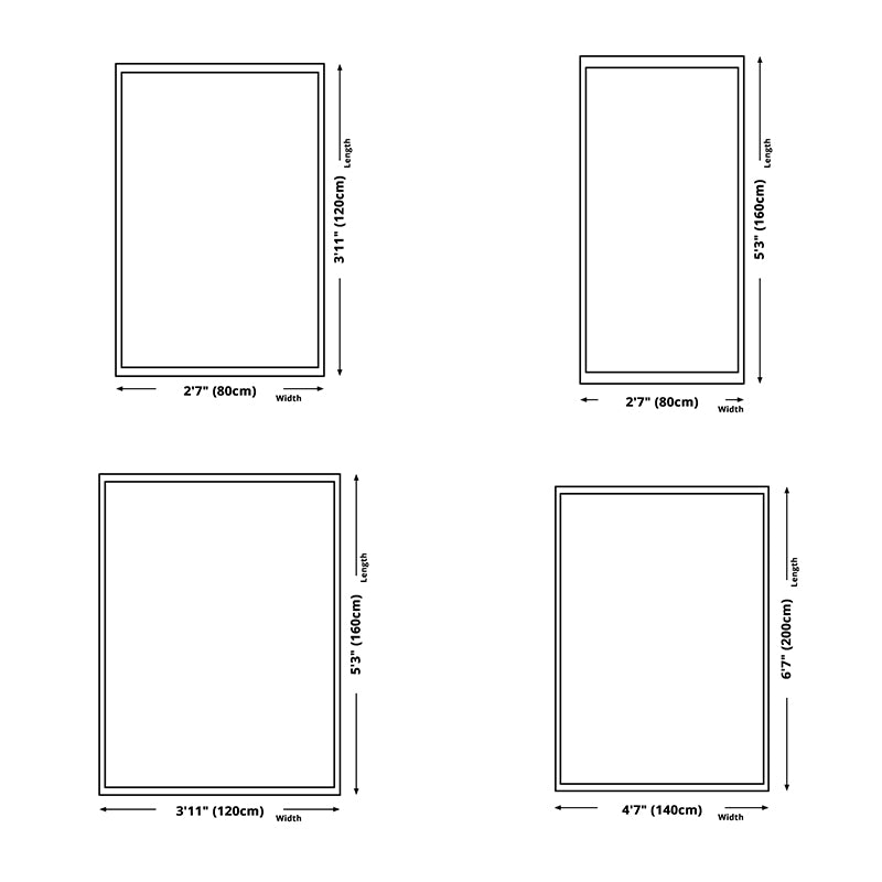 Lichtgele modern tapijt polyester grafisch vloerkleed niet-slip achterste tapijt voor woningdecoratie