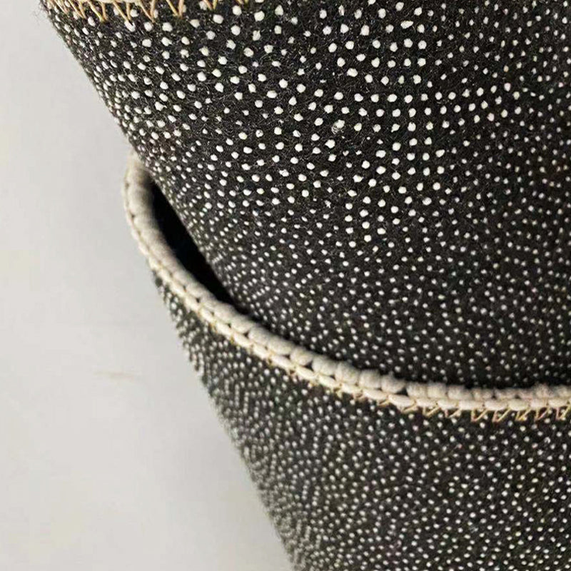 Gold Modern Rug Polyester Color Block Indoor Rug Washable Rug for Living Room