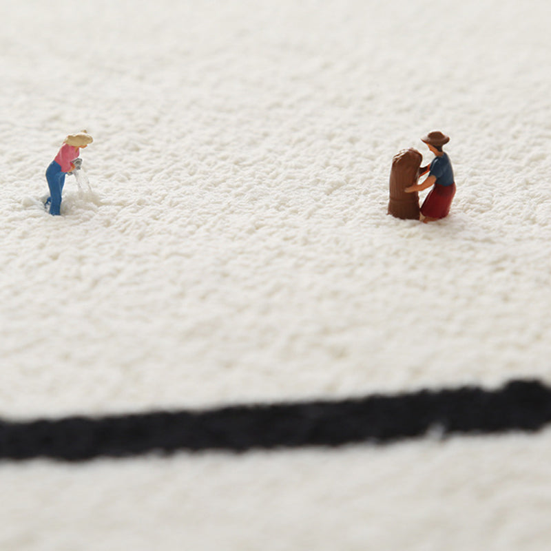 Stijlvol grijs gebied Tapijt Modern Abstract Patroon Gebied Tapijt niet-slip achterste tapijt voor salon