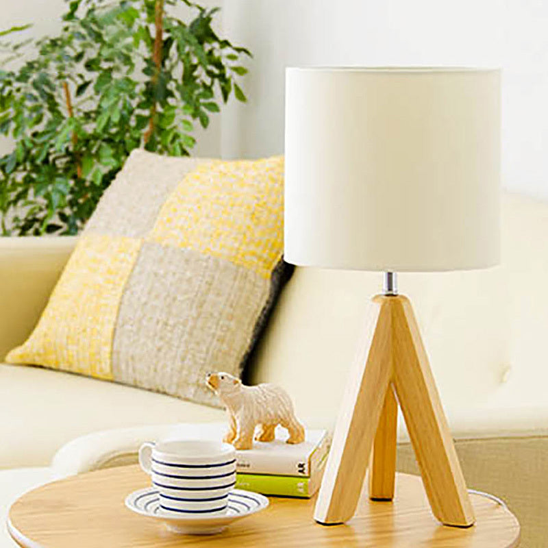 Stofcilindertafel licht modern