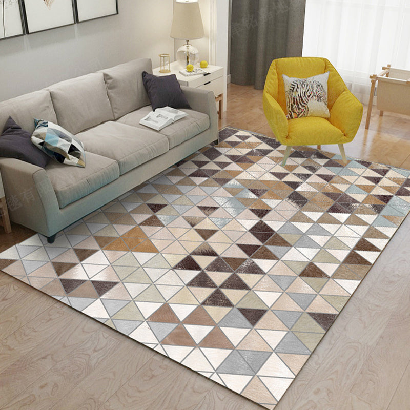 Moderne woonkamer tapijt abstract patroon polyester gebied tapijt vlek resistent gebied tapijt