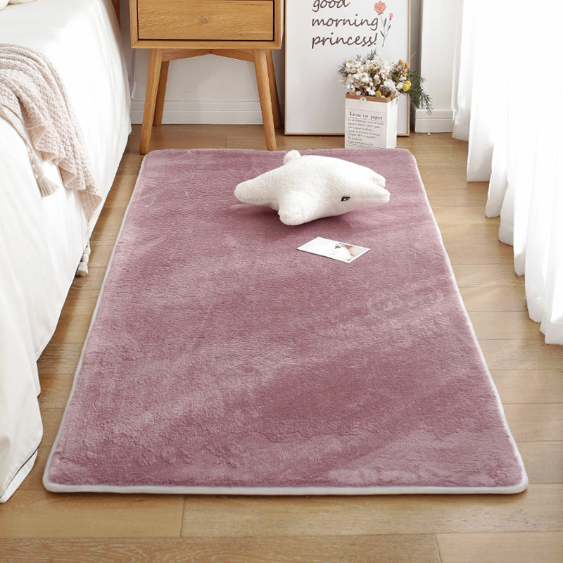 Tappeto giallo tappeto in poliestere solido tappeto tappeto anti-slip easy care tappeto per camera da letto