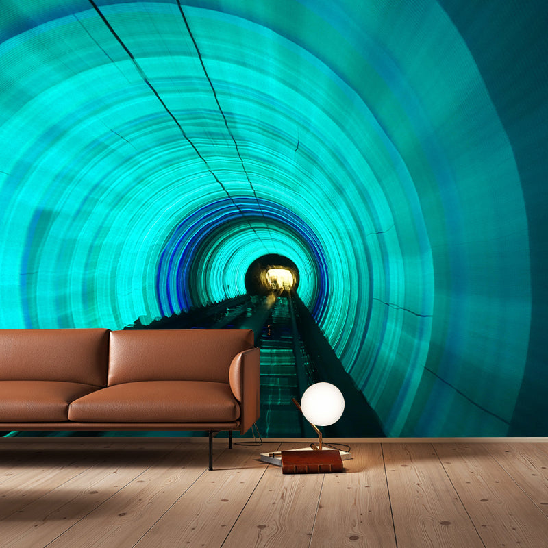 Space Extension Wall Mural Wallpaper Mildew Resistant Wall Covering for Bedroom