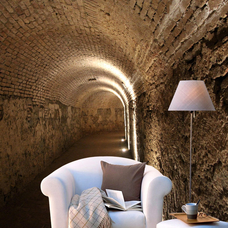 Space Extension Wall Mural Wallpaper Mildew Resistant Wall Covering for Home