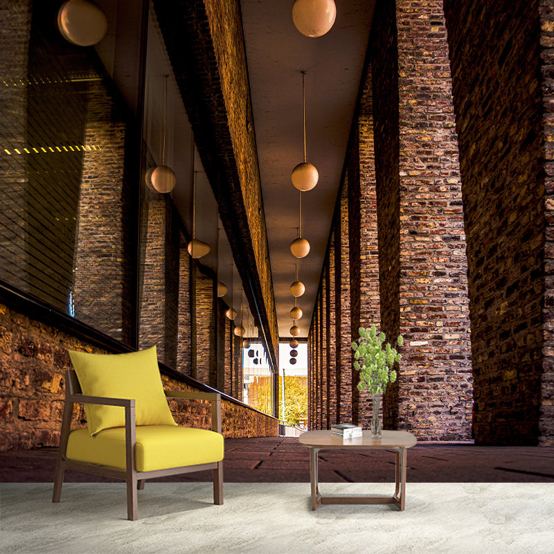 Space Extension Wall Mural Wallpaper Mildew Resistant Wall Covering for Decoration