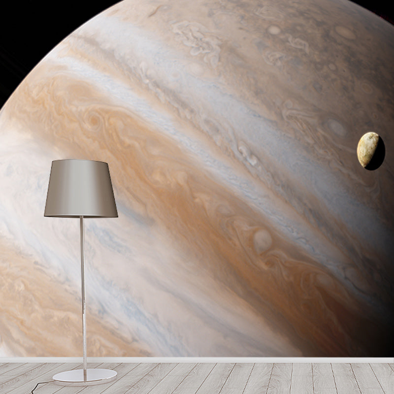 Outer Space Mural Stain-Resistant Wall Decor for Guest Room, Personalized Size