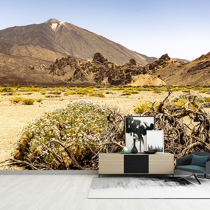 Desolate Scenery Mural Stain Resistant for Living Room Wall Decor, Made to Measure